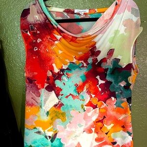 Calvin Klein sleeveless blouse